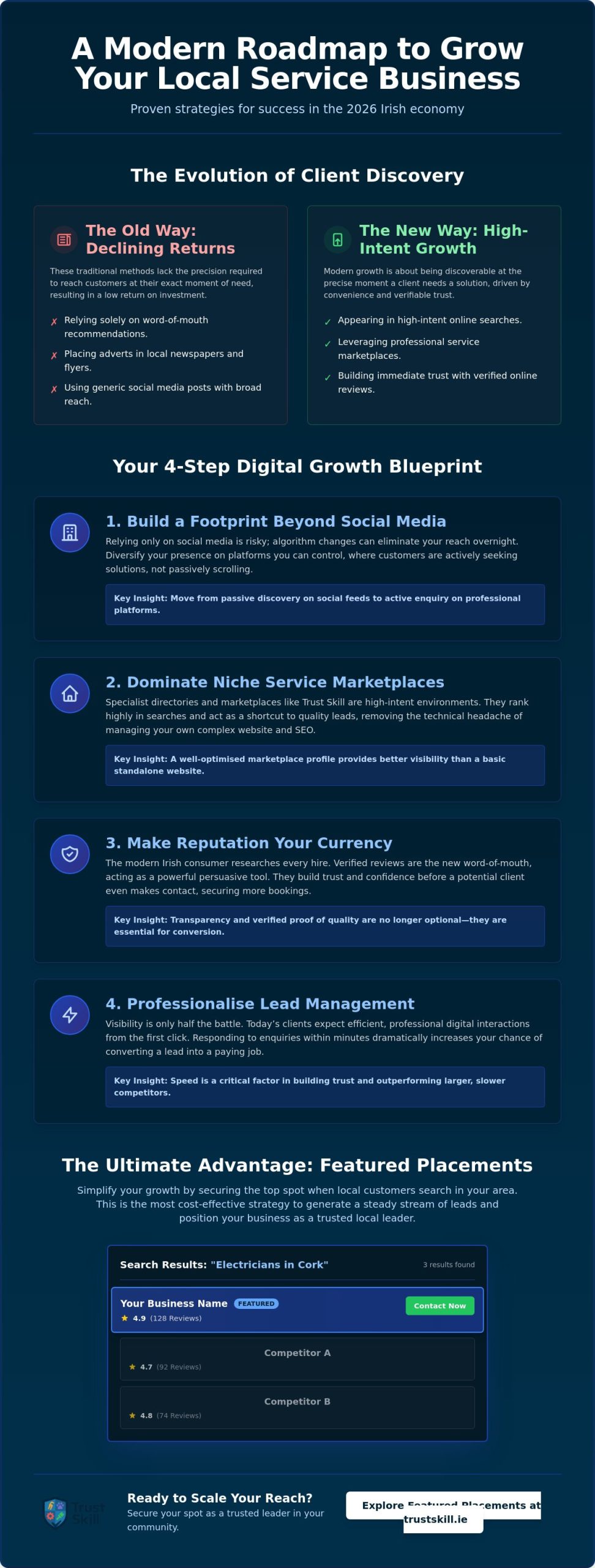 How to Grow Your Local Service Business in Ireland: A Strategic Guide for 2026